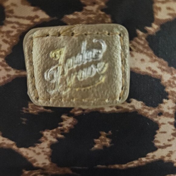 Gold shoulder bag with chain strap - Picture 2 of 7